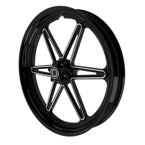 RetroSpec 03 Bulldog Fat Tire Black Double Cut Wheels