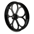 RetroSpec 05 Bulldog Fat Tire Black Double Cut Wheels