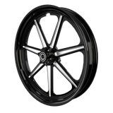RetroSpec 06 Bulldog Fat Tire Black Double Cut Wheels