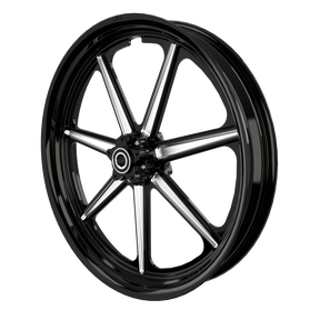 RetroSpec 06 Bulldog Fat Tire Black Double Cut Wheels