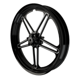 RetroSpec 07 Bulldog Fat Tire Black Double Cut Wheels