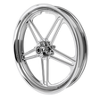 RetroSpec 07 Bulldog Fat Tire Chrome Wheels
