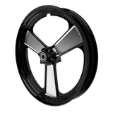 RetroSpec 08 Bulldog Fat Tire Black Double Cut Wheels