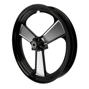 RetroSpec 08 Bulldog Fat Tire Black Double Cut Wheels