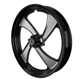 RetroSpec 09 Bulldog Fat Tire Black Double Cut Wheels