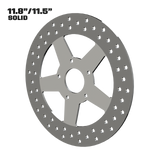 Rev Limit 11" solid rotor in polished