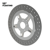 Rev Limit 13" floating rotor in polished