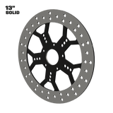Revolution 13" solid rotor in black