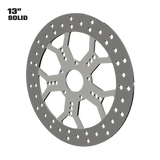 Revolution 13" solid rotor in polished