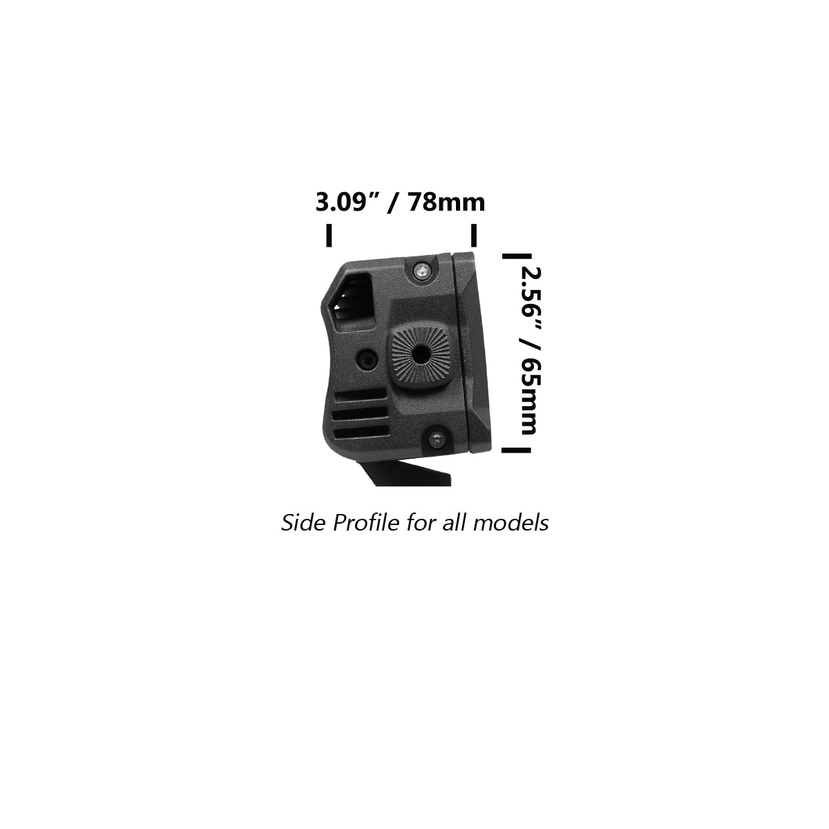 DB Drive DBLB32RGB : 32 in. Osram LED Light Bar W/RGB Accent Lighting