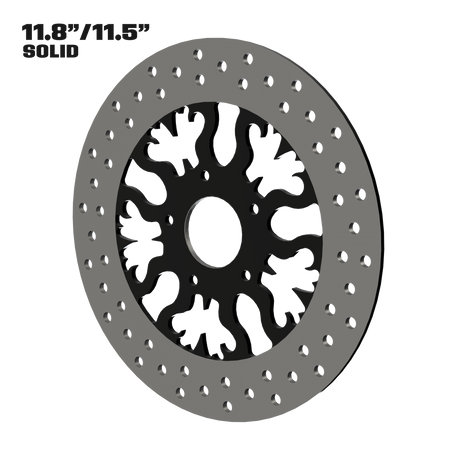 Ring of Fire 11" solid rotor in black