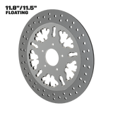 Ring of Fire 11" floating rotor in polished