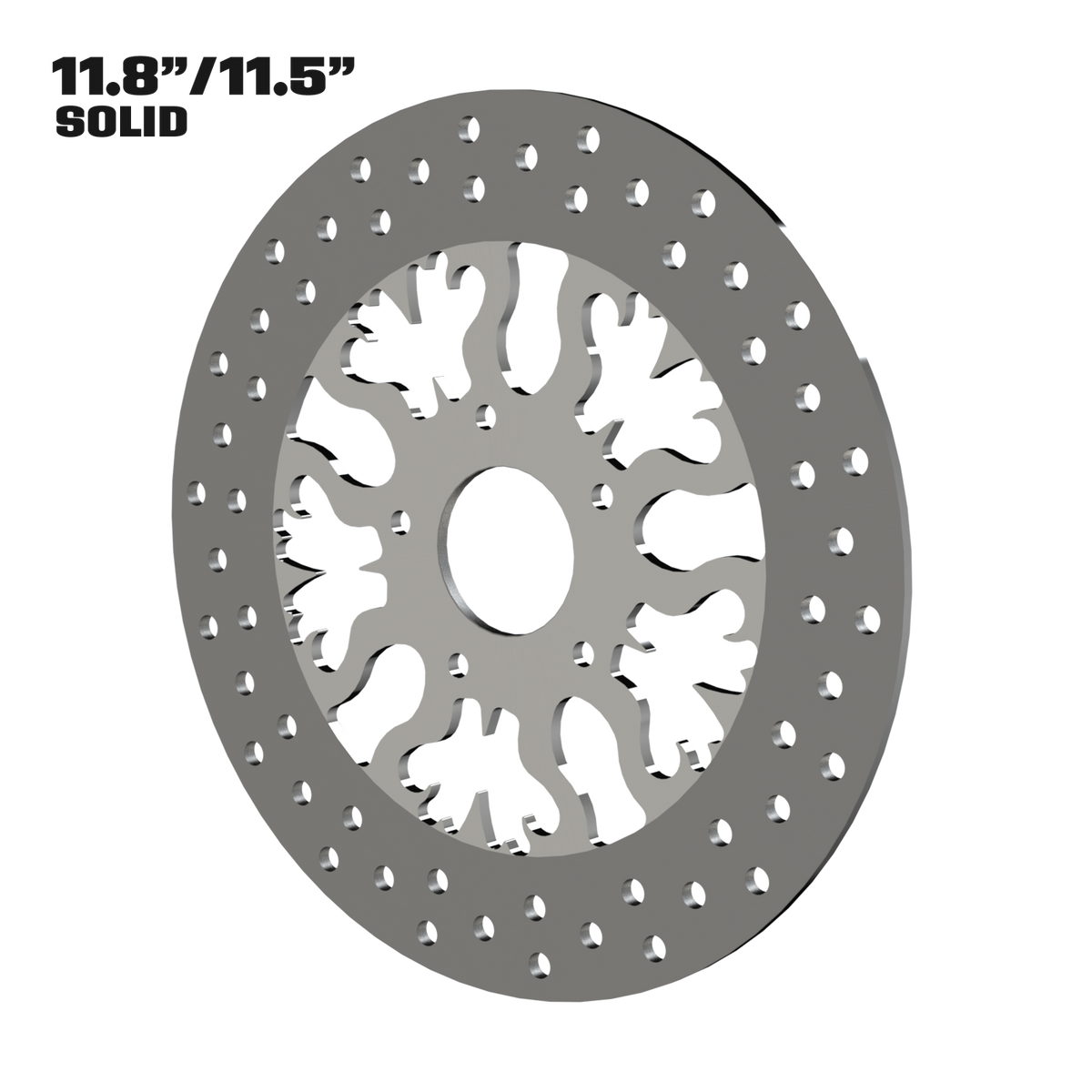 Ring of Fire 11" solid rotor in polished