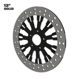 Roulette 13" Solid Rotor in Black