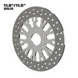 Roulette 11" Solid Rotor in Polished