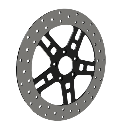 RetroSpec 01 13" solid rotor in black