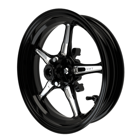 RaceLite V2 Mini Moto Wheel Set in black double cut