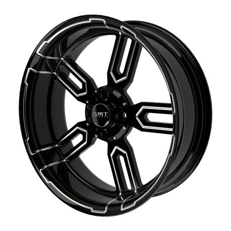 Race Tech Harley Trike Black Double Cut Wheels