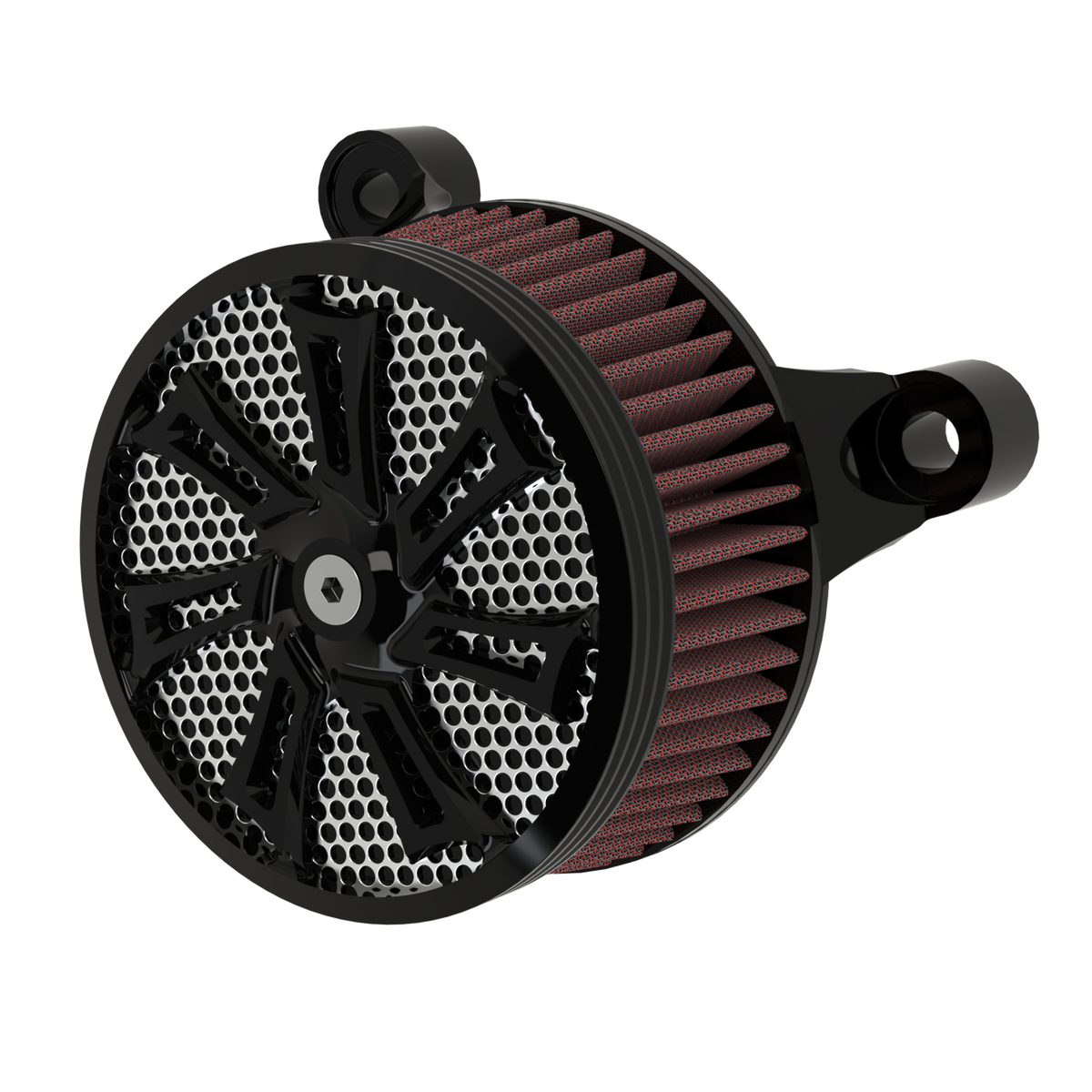 Reaper air cleaner in black