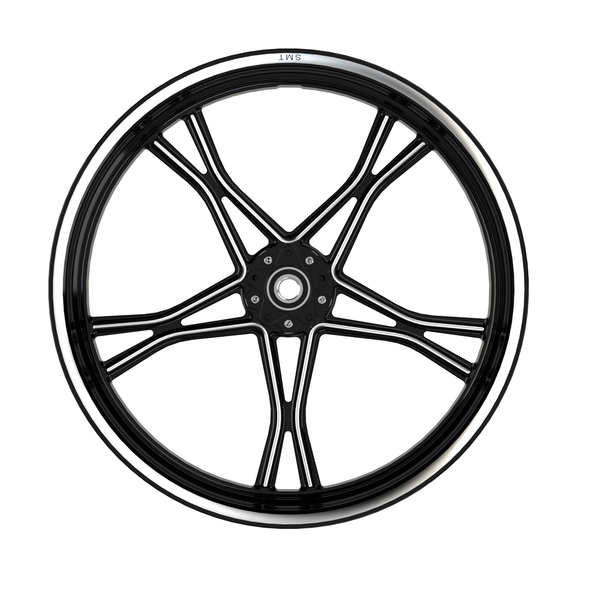 RetroSpec 10 Harley Pan America Black Double Cut Wheels