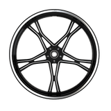RetroSpec 10 Harley V-Rod Black Double Cut Wheels