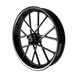 RetroSpec 13 Harley V-Rod Black Double Cut Wheels