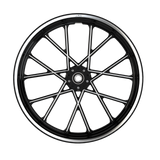 RetroSpec 13 Harley Pan America Black Double Cut Wheels