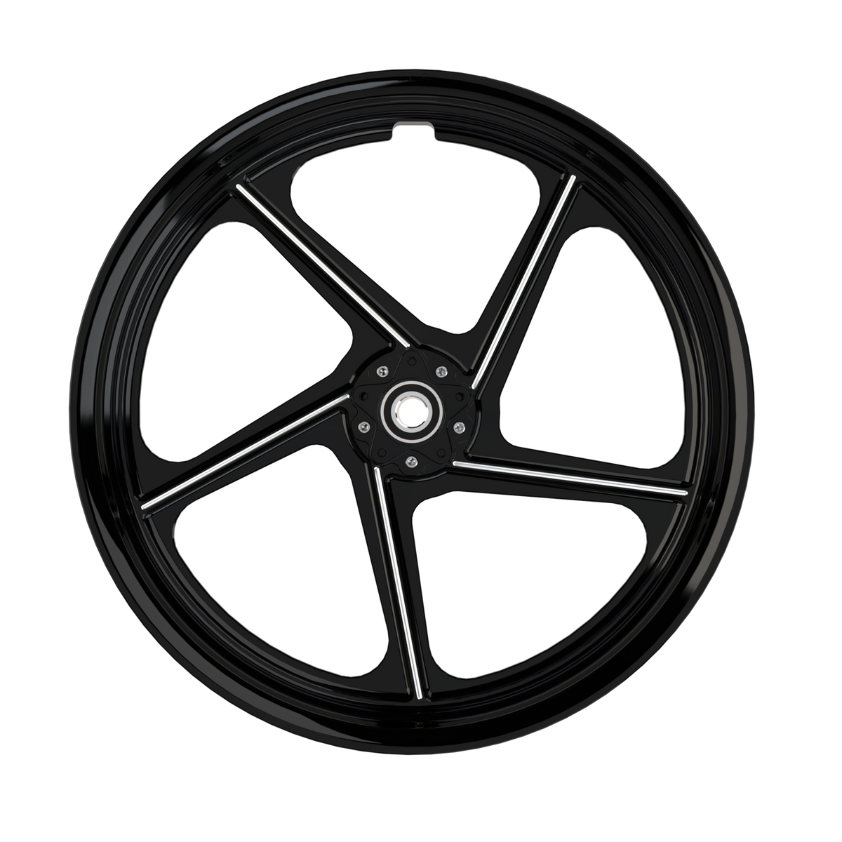 RetroSpec 15 Harley Touring Black Double Cut Wheels