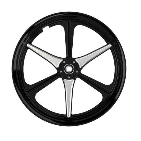 RetroSpec 16 Harley V-Rod Black Double Cut Wheels