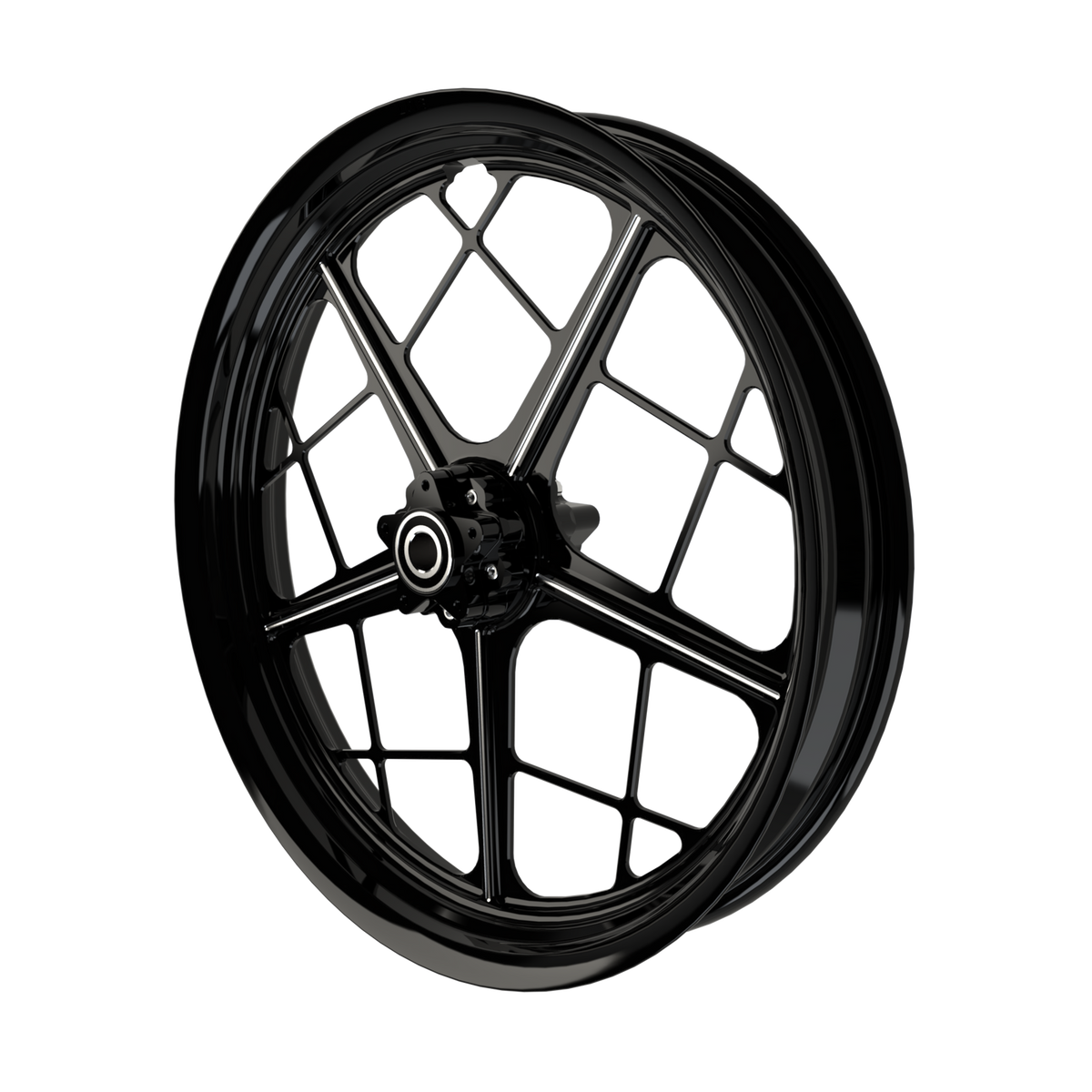 RetroSpec 02 Metric Black Double Cut Wheels