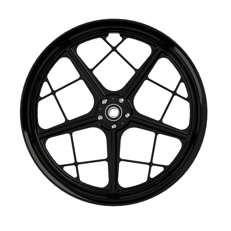 RetroSpec 02 Bulldog Fat Tire Black Wheels