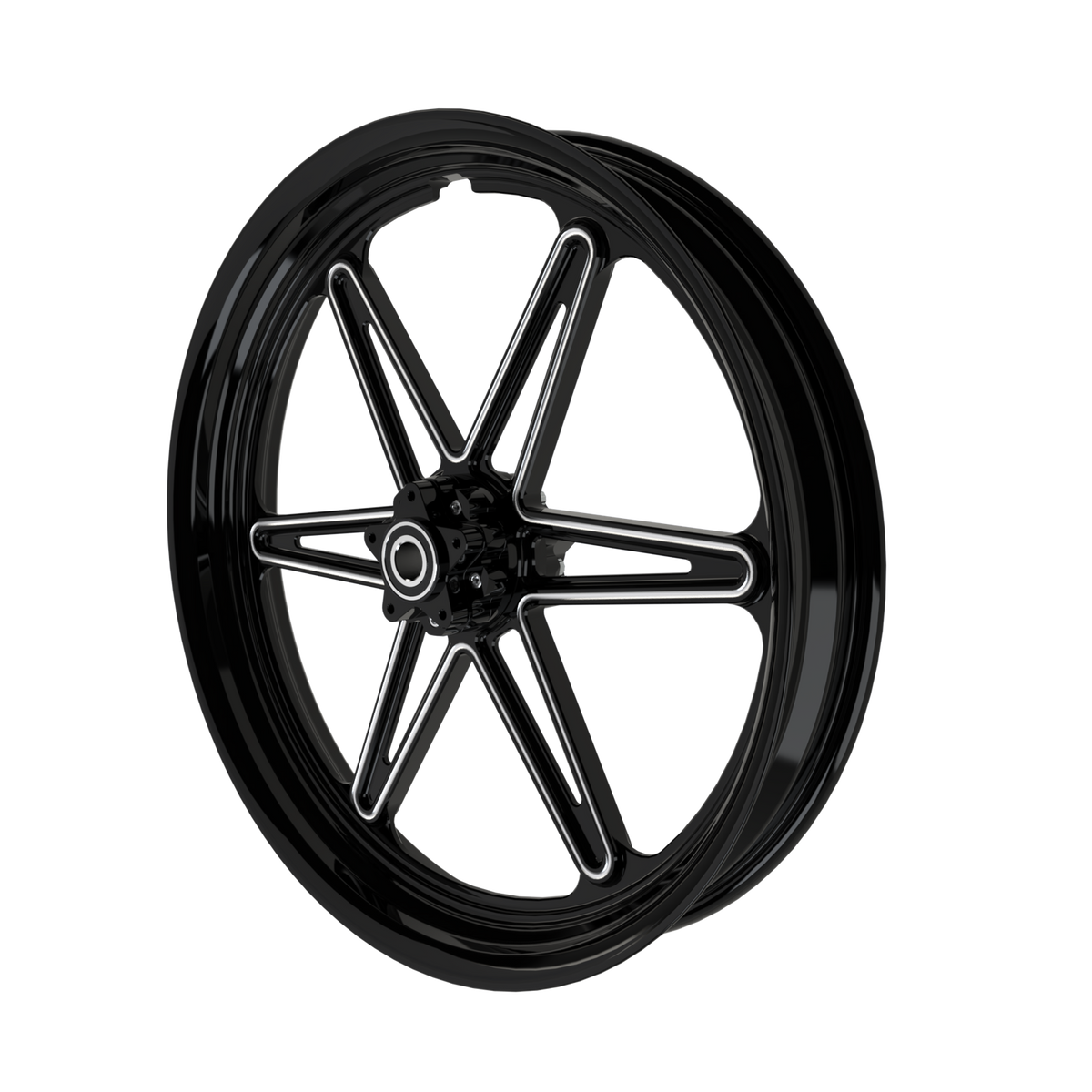 RetroSpec 03 Harley Touring Black Double Cut Wheels