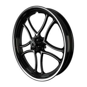 RetroSpec 04 Harley V-Rod Black Double Cut Wheels