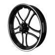 RetroSpec 04 Harley Pan America Black Double Cut Wheels
