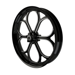 RetroSpec 05 Harley V-Rod Black Double Cut Wheels