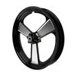RetroSpec 08 Harley Touring Black Double Cut Wheels