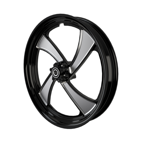 RetroSpec 09 Harley V-Rod Black Double Cut Wheels