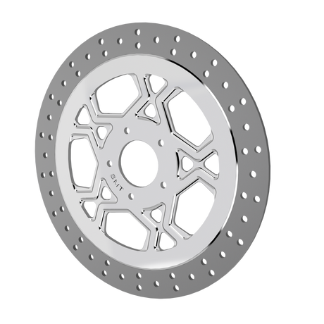RetroSpec 10 13" floating rotor in polished