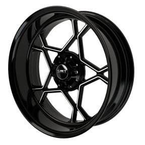 RetroSpec 10 Harley Trike Black Double Cut Wheels