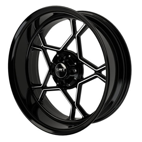 RetroSpec 10 Harley Trike Black Double Cut Wheels