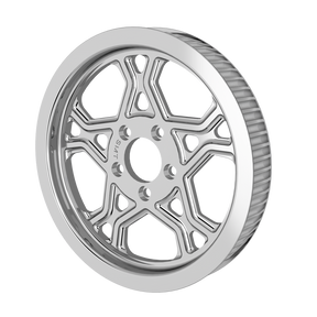 RetroSpec 10 Pulley in chrome