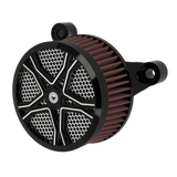 RetroSpec 10 Air Cleaner in black double cut