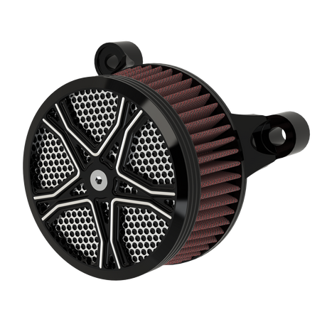 RetroSpec 10 Air Cleaner in black double cut