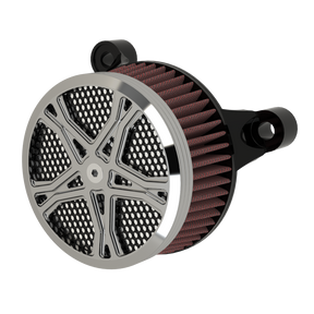 RetroSpec 10 Air Cleaner in chrome