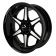 RetroSpec 11 Harley Trike Black Double Cut Wheels