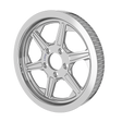 RetroSpec 11 Pulley in chrome