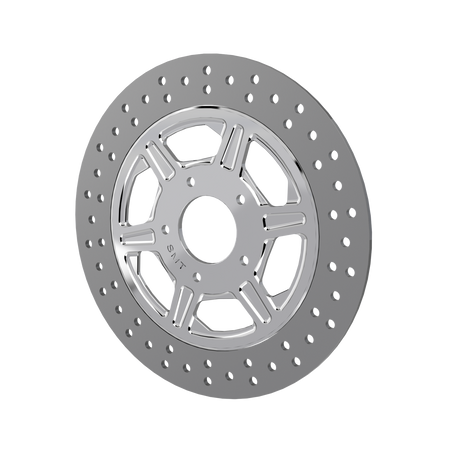 RetroSpec 11 11.5" & 11.8" floating rotor in polished