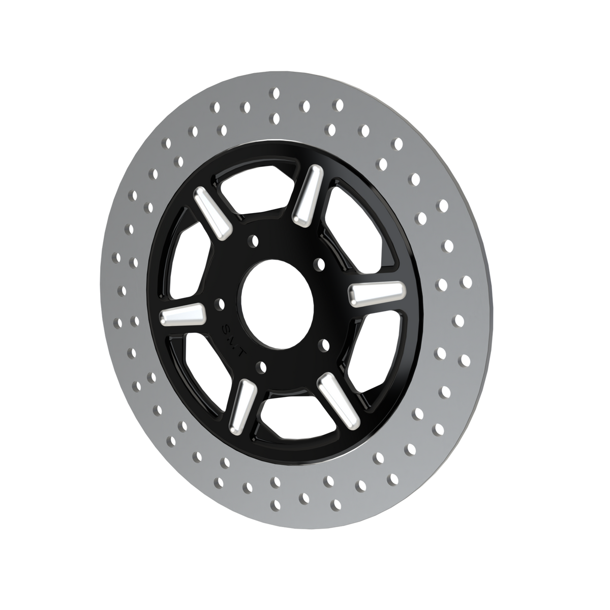 RetroSpec 11 11.5" & 11.8" floating rotor in black double cut