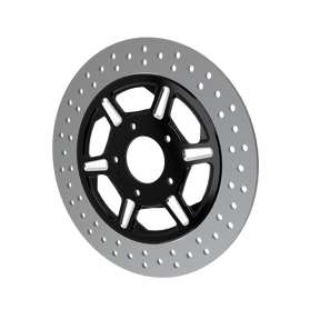 RetroSpec 11 11.5" & 11.8" floating rotor in black double cut