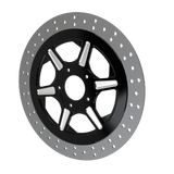 RetroSpec 11 13" floating rotor in black double cut